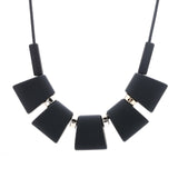 Pendants Colorful Wood Beads Necklace
