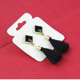 Statement Star Tassel Long Earrings