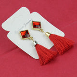 Statement Star Tassel Long Earrings