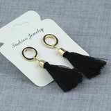 Statement Star Tassel Long Earrings