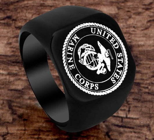 USMC Stainless Steel Ring