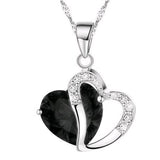 Lady Fashion Heart Pendant Necklace
