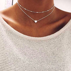 Heart  Adjustable Necklace