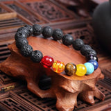 Natural Stone Love Bead Bracelet