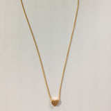 Leaf Moon Pendant Necklace Crystal