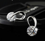 Pendientes Mujer Zircon Crystal Stud Earring